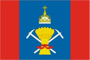 Flag Podolskij rayon Moskovskaya oblast