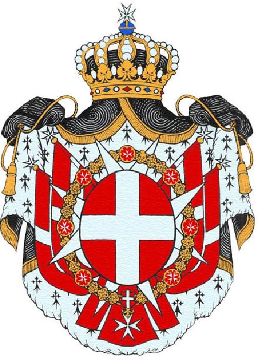malthusian order coat of arms history